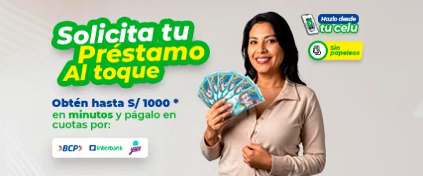 Solicita tu préstamo personal 100% online, préstamos rápidos. Fácil, rápido y seguro con Chapa Cash.